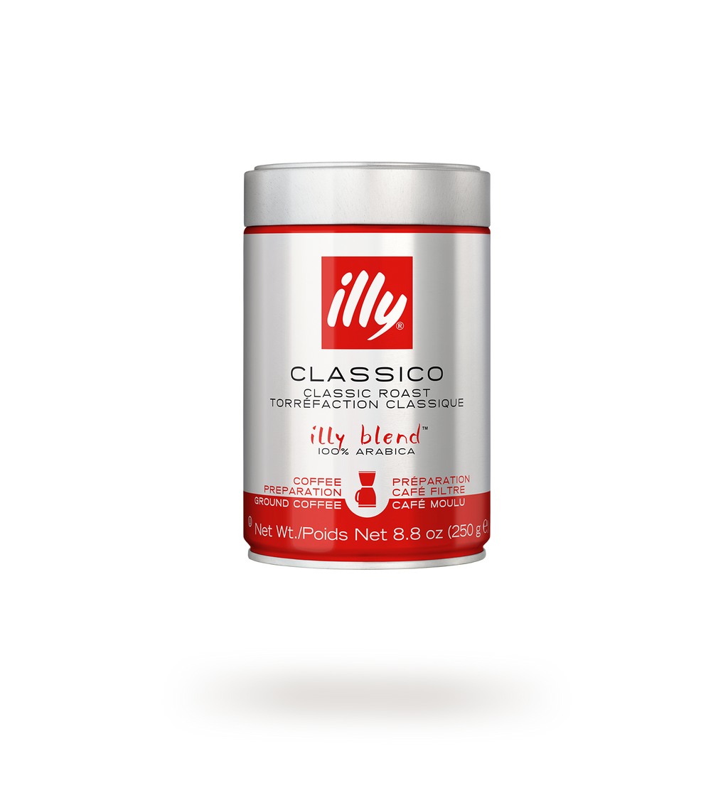 illy Ground Coffee for Filter Preparation - Medium Roast (250g)