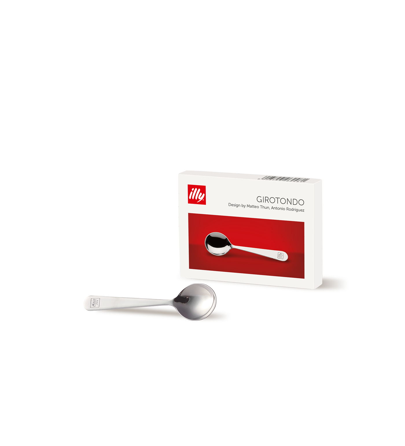 Girotondo” Spoons With Embossed Illy Logo 104MM - Pack of 6